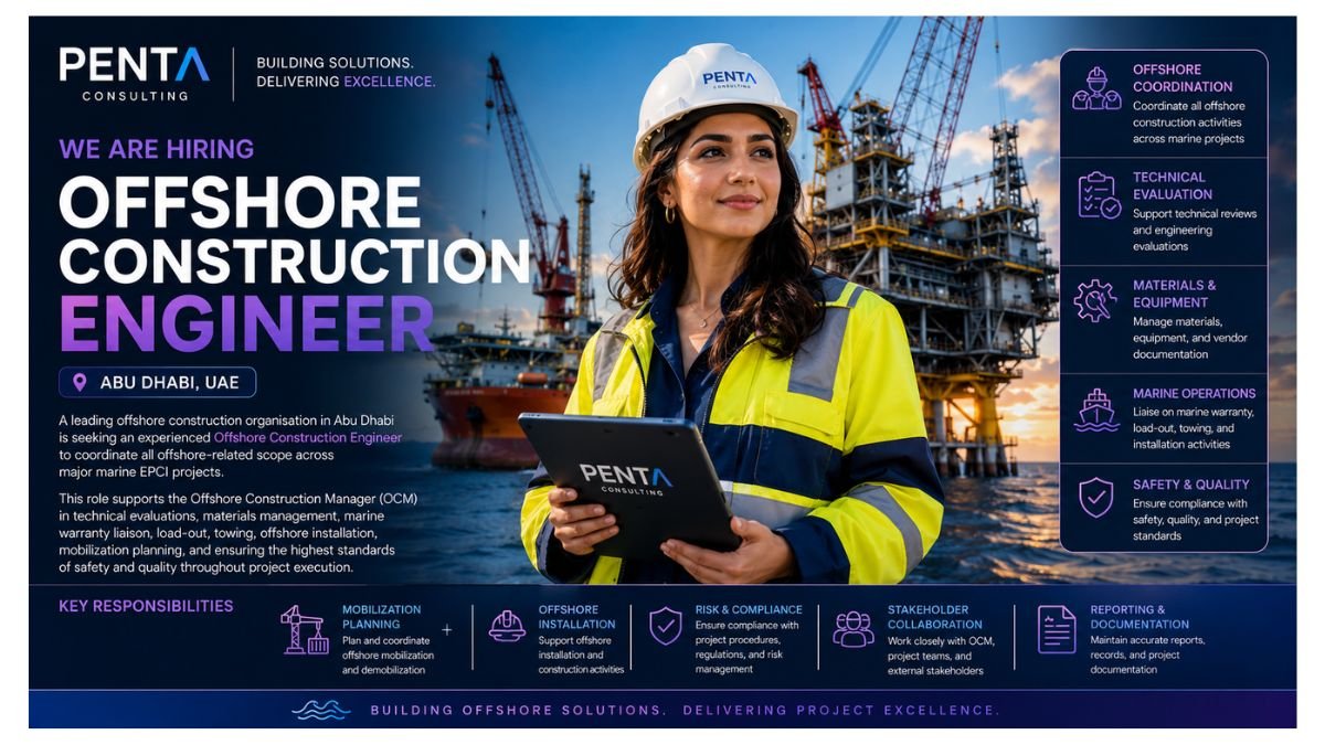 Offshore Construction Engineer Jobs Abu Dhabi UAE 2026