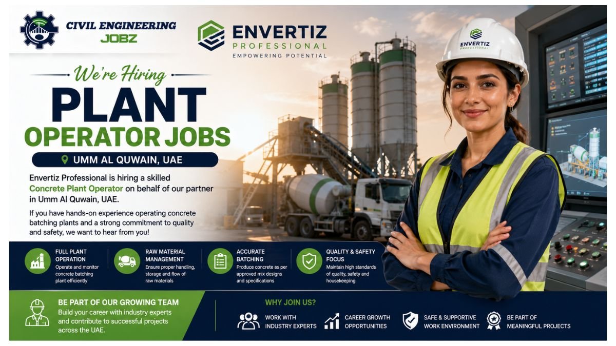Plant Operator Jobs UAE 2026