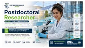 Postdoctoral Researcher Jobs Abu Dhabi UAE 2026 