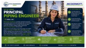 Principal Piping Engineer Jobs Dubai UAE 2026