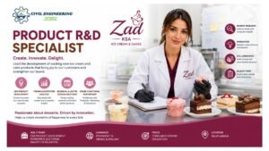 Product R&D Specialist Jobs Saudi Arabia 2026 