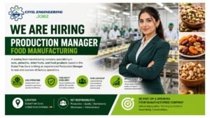 Production Manager Food Manufacturing Jobs Dubai 2026