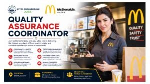 Quality Assurance Coordinator Jobs Doha Qatar 2026