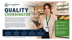 Quality Coordinator Jobs Saudi Arabia 2026
