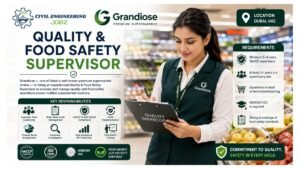 Quality Food Safety Supervisor Jobs Dubai UAE 2026