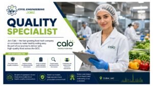 Quality Specialist Jobs Dubai UAE 2026