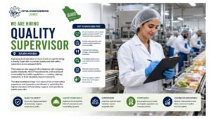 Quality Supervisor Jobs Saudi Arabia 2026