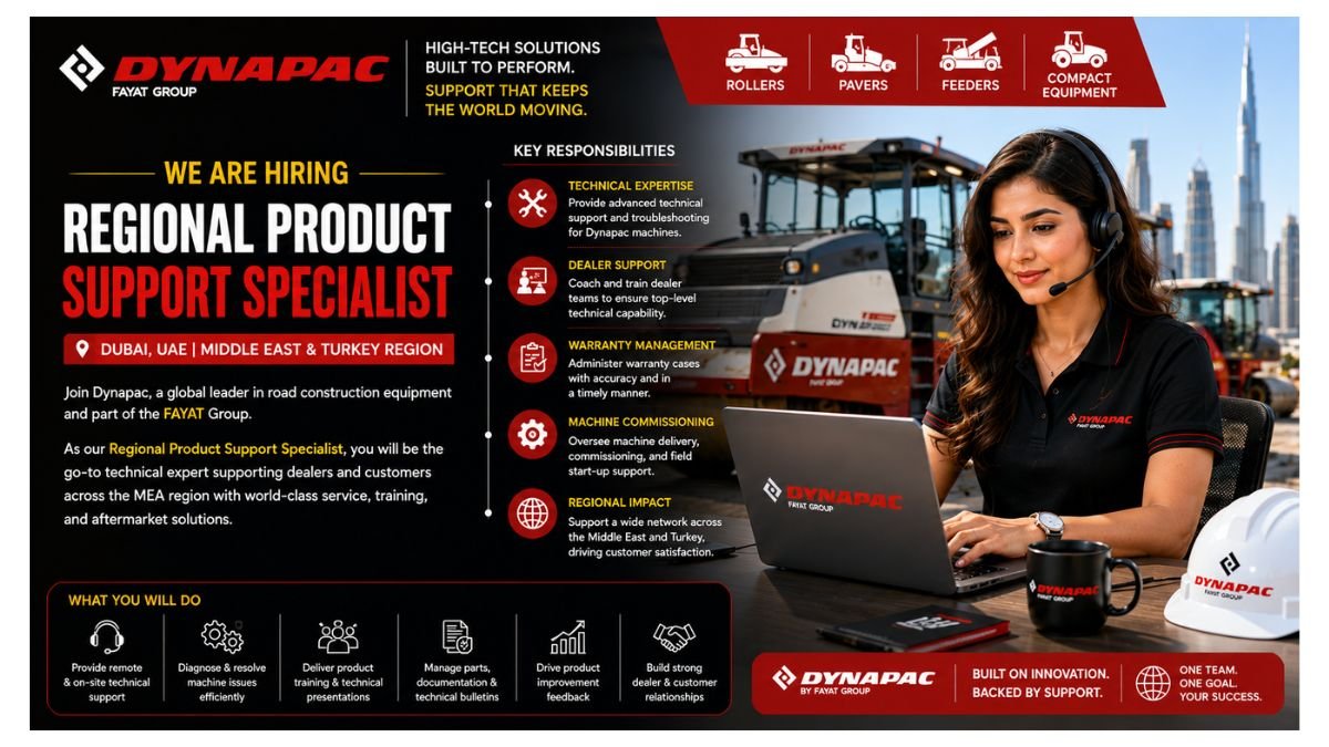 Regional Product Support Specialist Jobs Dubai 2026