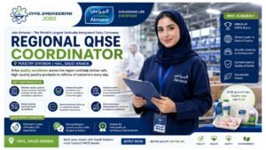 Regional QHSE Coordinator Jobs Hail Saudi Arabia 2026