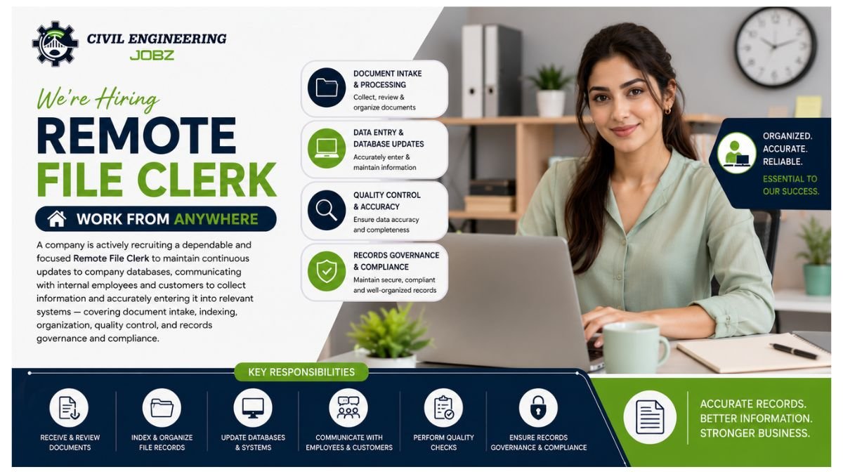 Remote File Clerk Jobs UAE 2026
