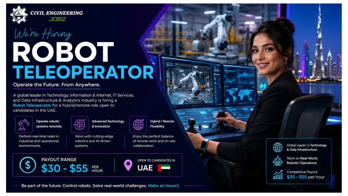 Robot Teleoperator Jobs UAE 2026