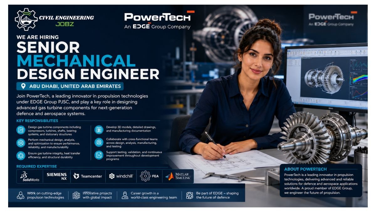Senior Mechanical Design Engineer Jobs Abu Dhabi UAE 2026