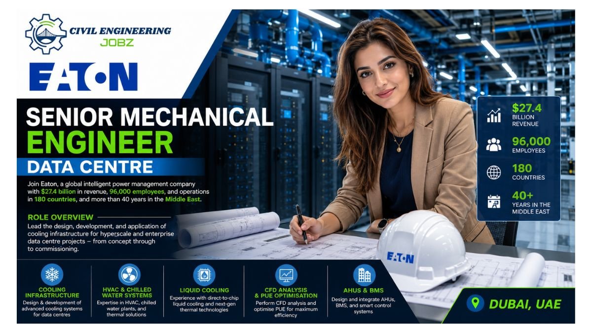 Senior Mechanical Engineer Data Centre Jobs Dubai UAE 2026