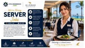 Server Jobs UAE 2026