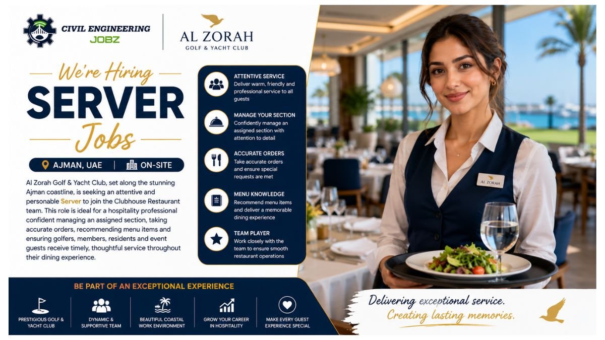 Server Jobs UAE 2026