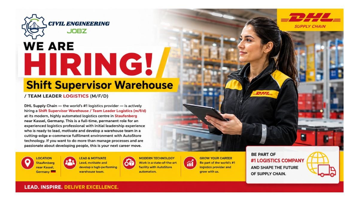 Shift Supervisor Warehouse Jobs Germany 2026