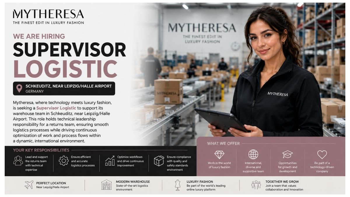 Supervisor Logistic Jobs Leipzig Germany 2026