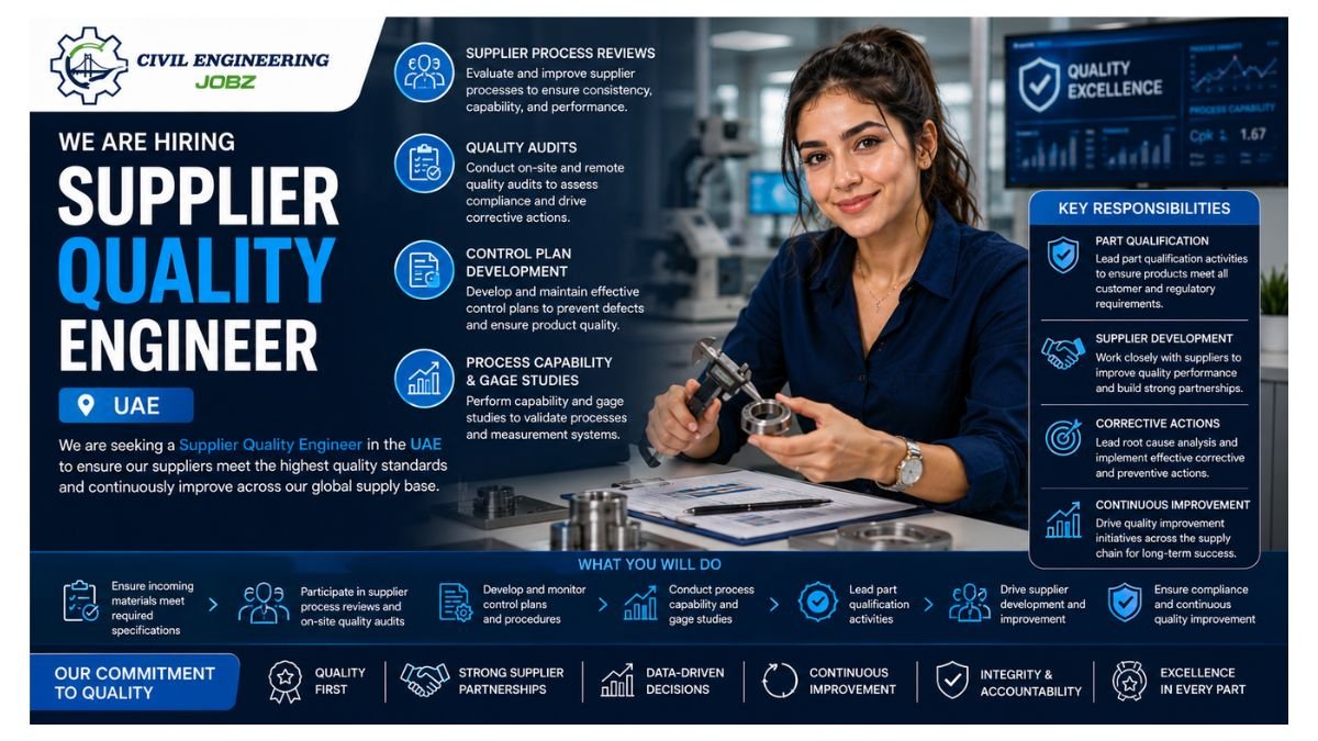 Supplier Quality Engineer Jobs UAE 2026