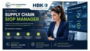 Supply Chain SIOP Manager Jobs Darmstadt Germany 2026