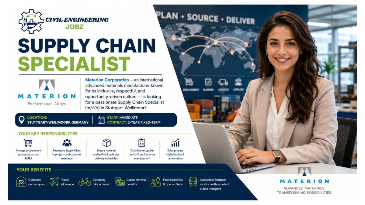 Supply Chain Specialist Jobs Stuttgart Germany 2026