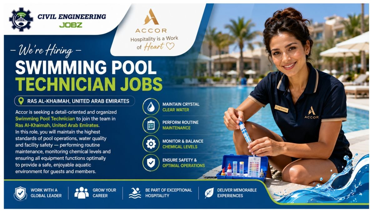 Swimming Pool Technician Jobs UAE 2026