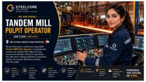 Tandem Mill Pulpit Operator Jobs UAE 2026