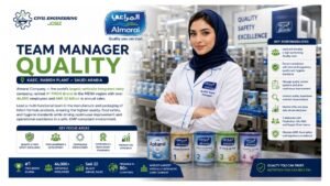 Team Manager Quality Jobs Almarai Jeddah Saudi Arabia 2026