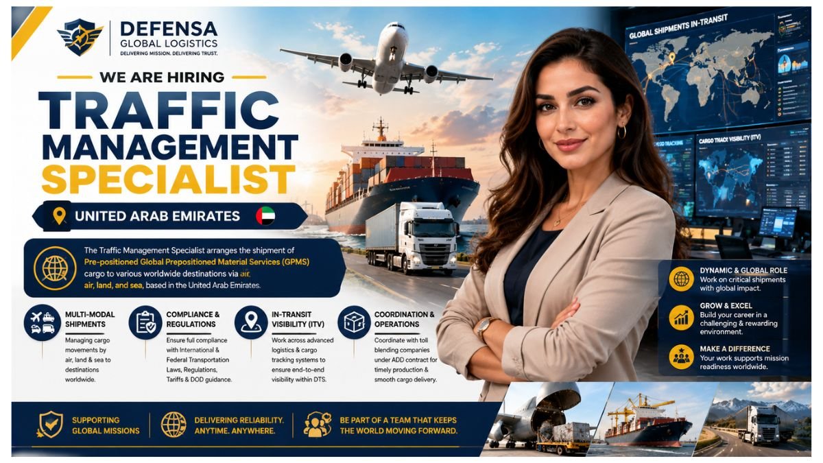 Traffic Management Specialist Jobs UAE 2026