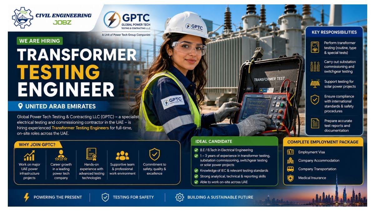 Transformer Testing Engineer Jobs UAE 2026