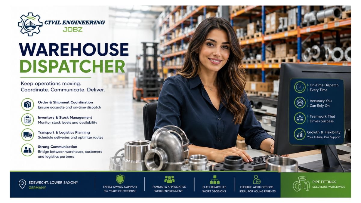 Warehouse Dispatcher Jobs Edewecht Germany 2026