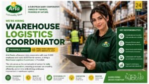 Warehouse Logistics Coordinator Jobs Pronsfeld Germany 2026