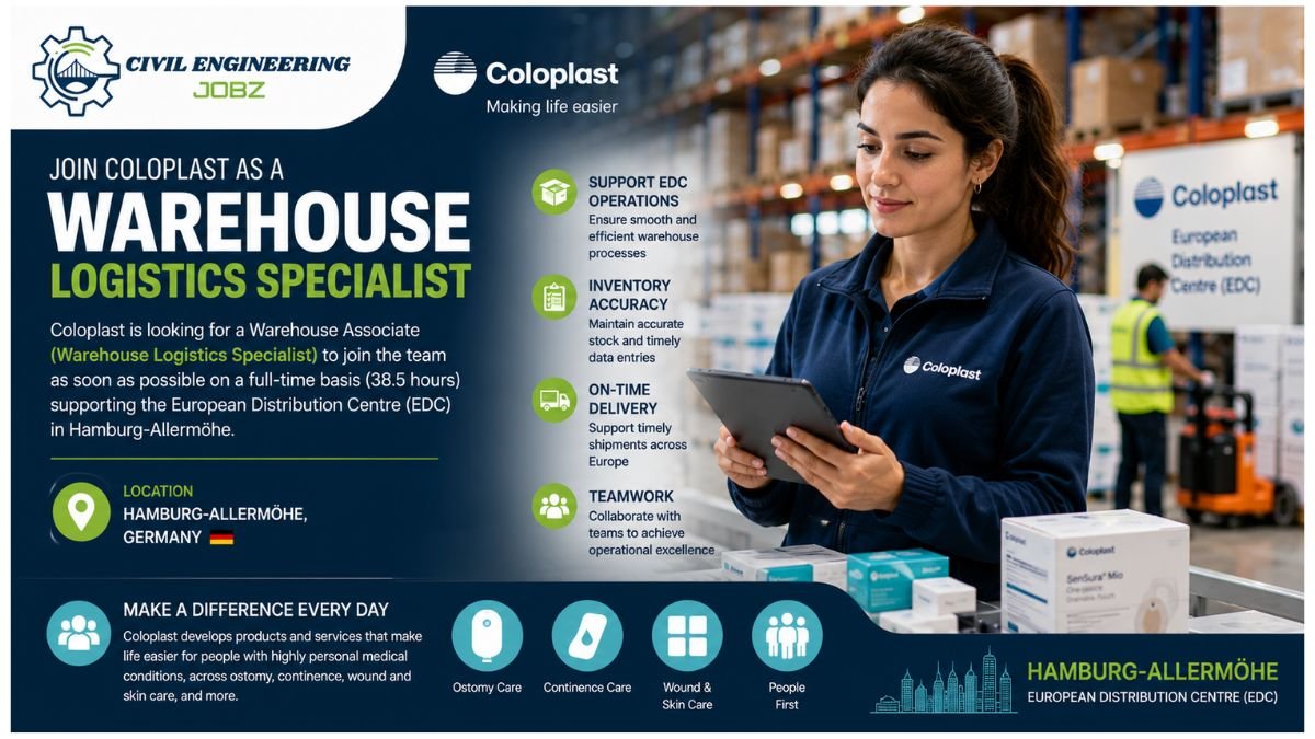 Warehouse Logistics Specialist Jobs Hamburg 2026
