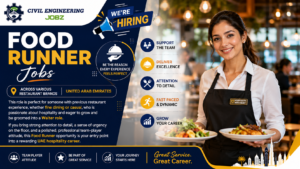 Food Runner Jobs UAE 2026