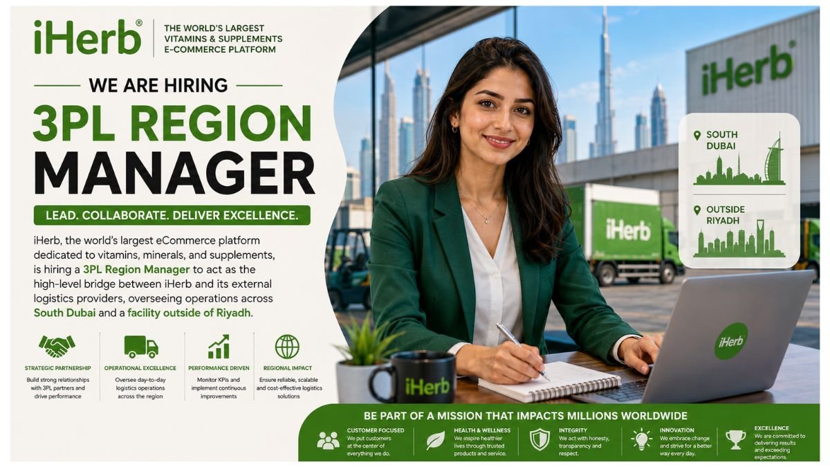 3PL Region Manager Jobs UAE 2026