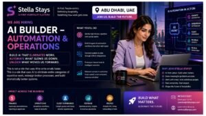 AI Builder Automation & Operations Jobs Dubai UAE 2026