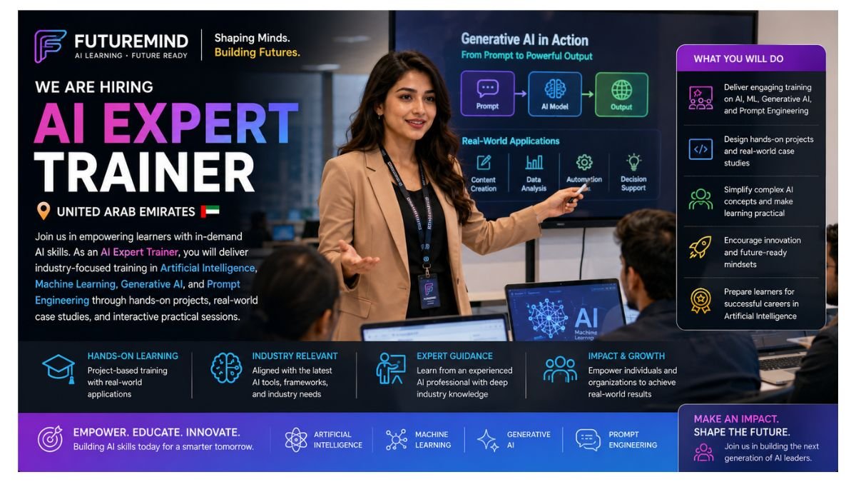 AI Expert Trainer Jobs UAE 2026 