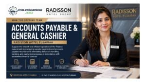 Accounts Payable & General Cashier Jobs Fujairah 2026