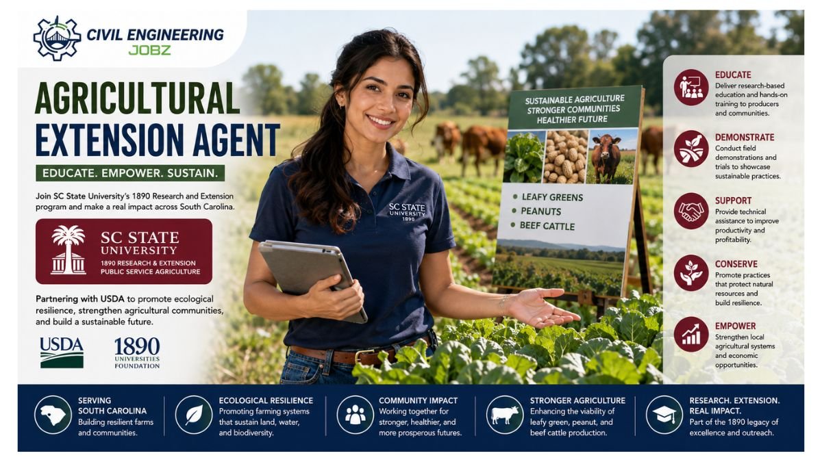 Agricultural Extension Agent Jobs South Carolina 2026