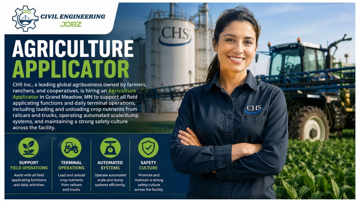 Agriculture Applicator Jobs Grand Meadow MN 2026 