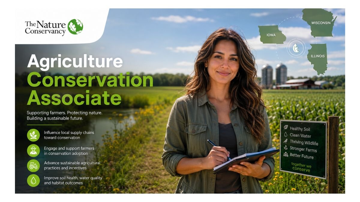 Agriculture Conservation Associate Jobs Iowa 2026