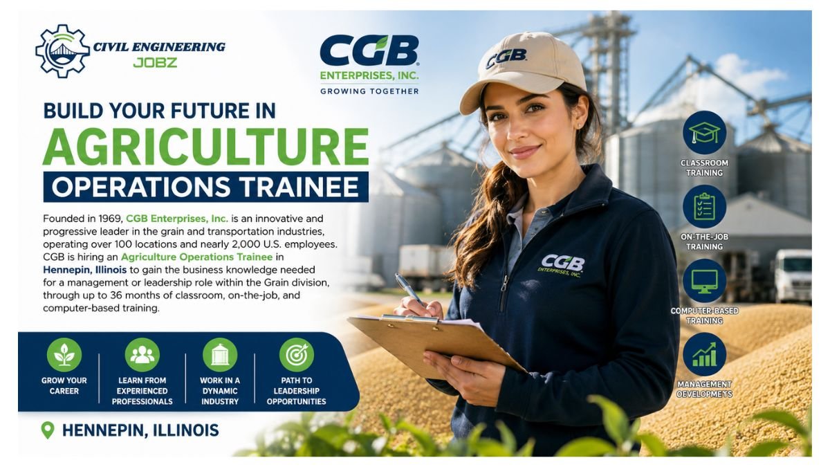 Agriculture Operations Trainee Jobs Hennepin IL 2026 