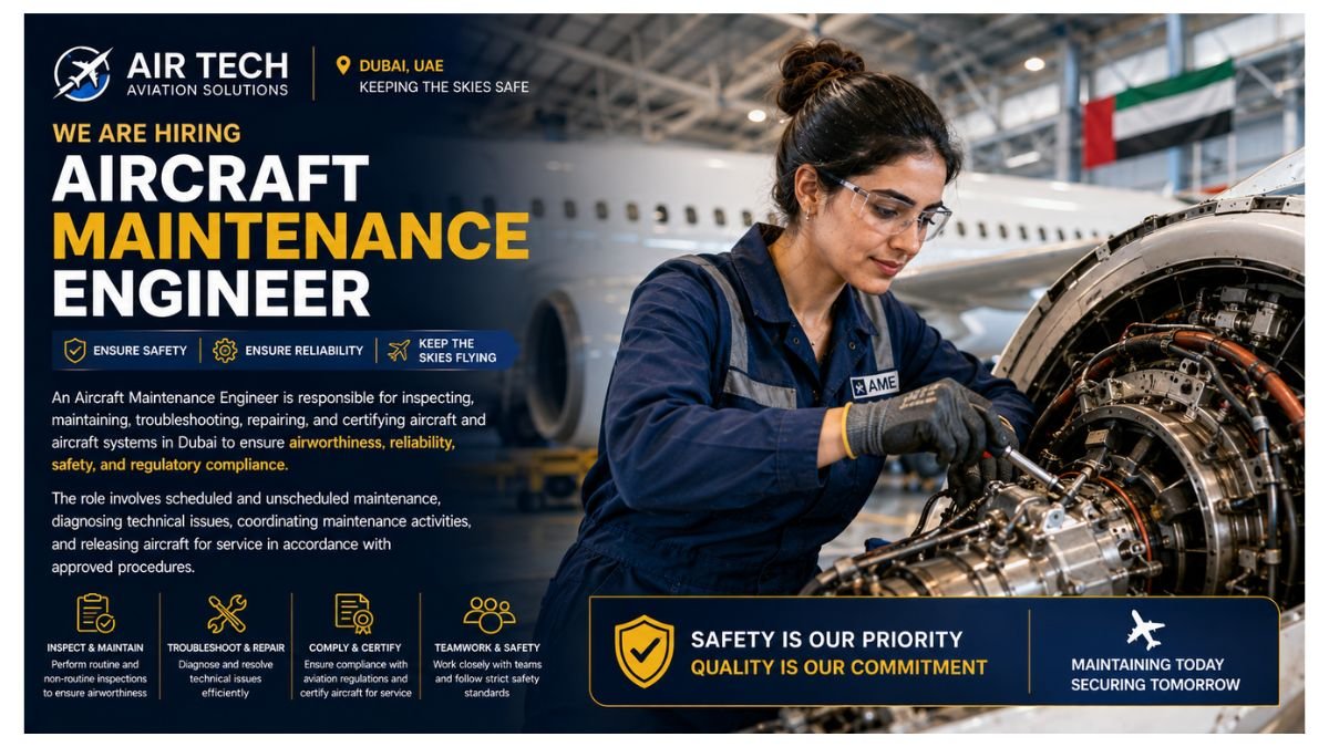 Aircraft Maintenance Engineer Jobs Dubai 2026