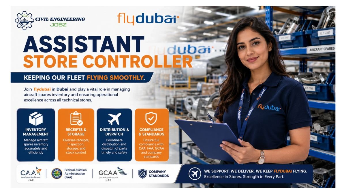 Assistant Store Controller Jobs Dubai 2026