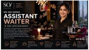 Assistant Waiter Jobs Dubai 2026