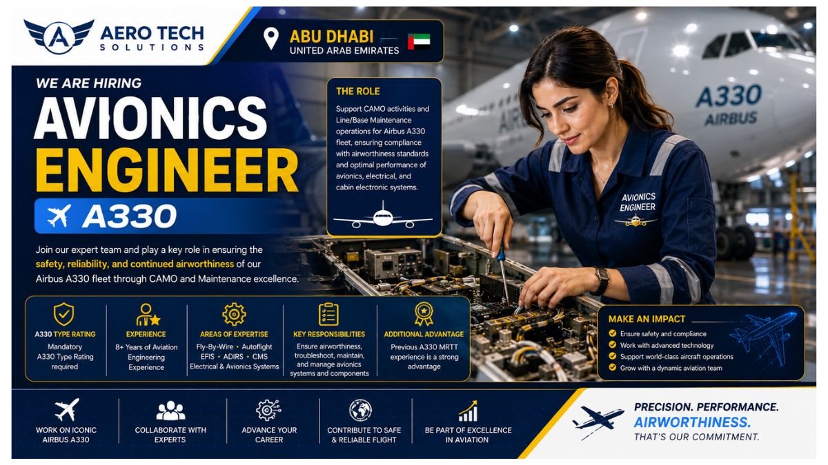 Avionics Engineer Jobs Abu Dhabi UAE 2026 