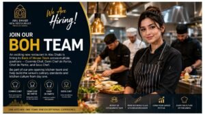 BOH Team Jobs Abu Dhabi 2026