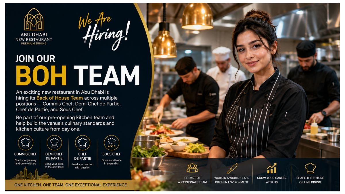 BOH Team Jobs Abu Dhabi 2026