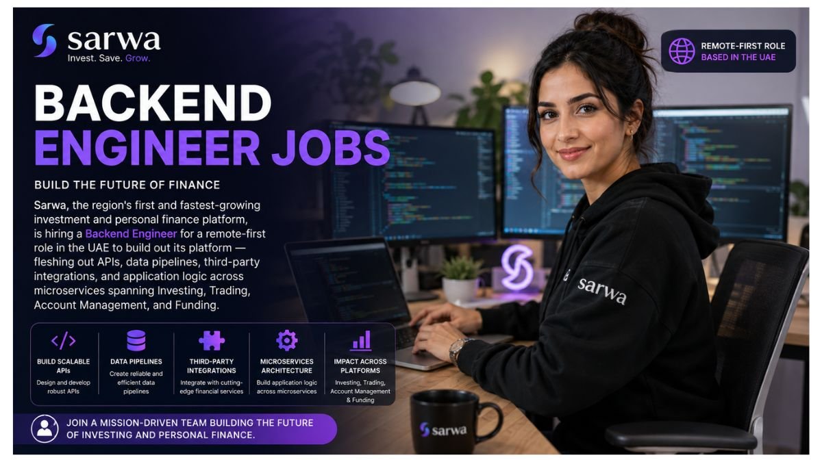 Backend Engineer Jobs UAE 2026