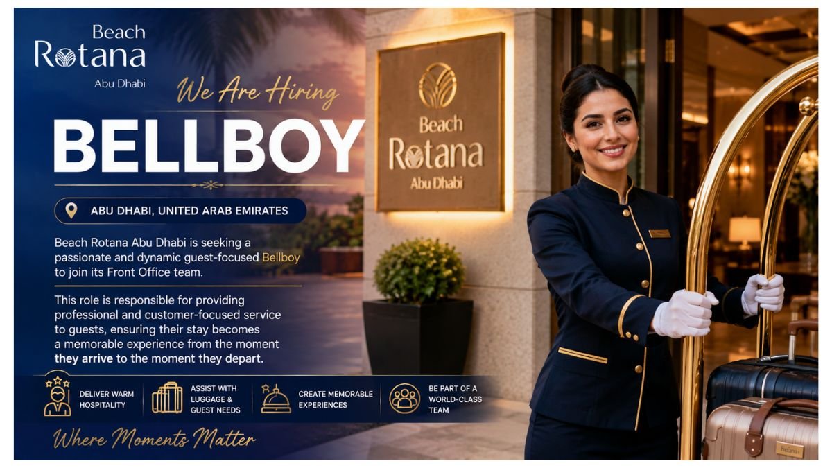 Bellboy Jobs UAE 2026