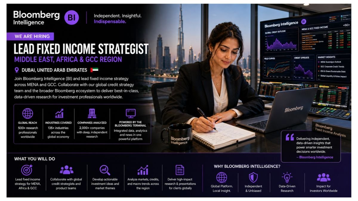 Bloomberg Intelligence Jobs Dubai UAE 2026